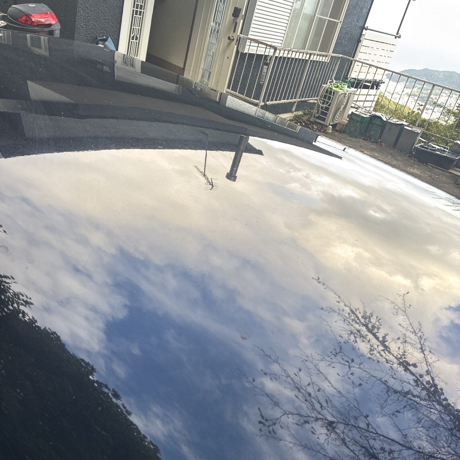 house sky exterior